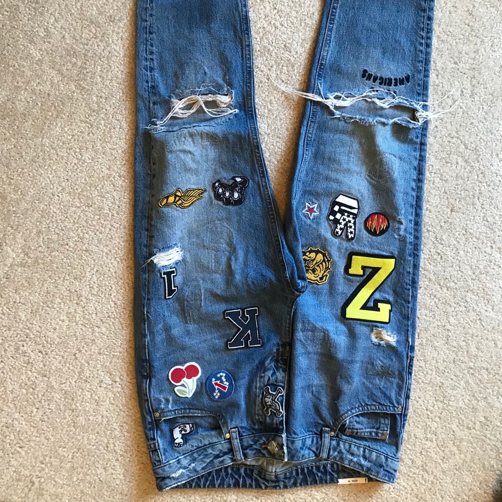 ZOE KARSSEN BOYFRIEND JEANS